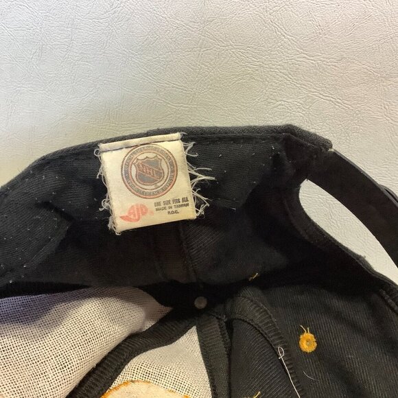 Vintage Pittsburgh Penguins Snapback Hat AJD Tag SEE PICS - Picture 10 of 10